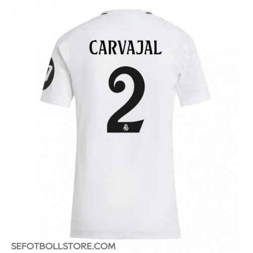 Real Madrid Daniel Carvajal #2 Replika Hemmatröja Dam 2024-25 Kortärmad